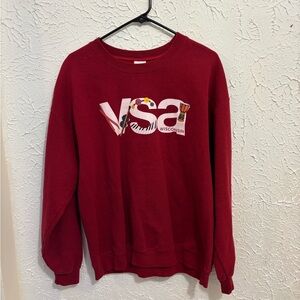 VSA Wisconsin Red Sweater crewneck